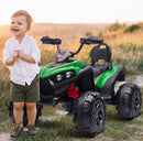12V Electric Kids Ride-On Off-Road ATV Quad Car with 2 Speeds Green Magic Cars 1