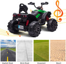 12V Electric Kids Ride-On Off-Road ATV Quad Car with 2 Speeds Green Magic Cars 3