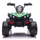 12V Kids Electric Ride-On Off-Road ATV Quad Car Toy with 2 Speeds and LED Lights Green Magic Cars 10