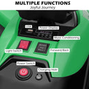 12V Kids Electric Ride-On Off-Road ATV Quad Car Toy with 2 Speeds and LED Lights Green Magic Cars 4