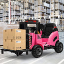 12V Kids Ride-On Forklift Toy Car with Horn for Pretend Construction Play Magic Cars 4