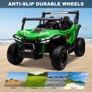 24V Kids Electric 2-Seater Ride-On UTV Truck 55in with Remote Control and 4x80W Motors Green Magic Cars 5