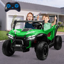 24V Kids Electric 2-Seater Ride-On UTV Truck 55in with Remote Control and 4x80W Motors Green Magic Cars 7