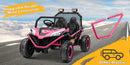 24V Electric Kids 2-Seater Ride-On UTV Truck with 300W Motor, EVA Wheels, and Remote Control Magic Cars 6