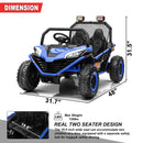 24V Electric Kids 2-Seater Ride-On UTV Truck with 300W Motor, EVA Wheels, and Remote Control Magic Cars 9