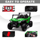 24V Kids Electric 2-Seater Off-Road UTV Truck Ride-On Car with 4WD and 80W Motor Magic Cars 3
