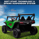 24V Kids Electric 2-Seater Off-Road UTV Truck Ride-On Car with 4WD and 80W Motor Magic Cars 4