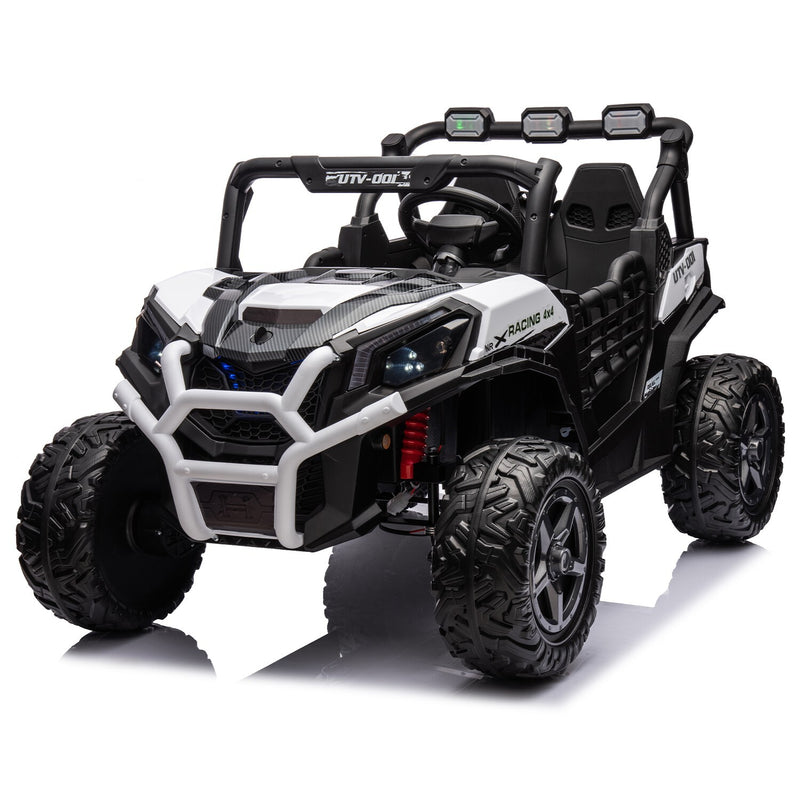 Electric Kids Ride-On 4WD/2WD UTV Truck with 24V Power, Bluetooth, and Music Features Magic Cars 0