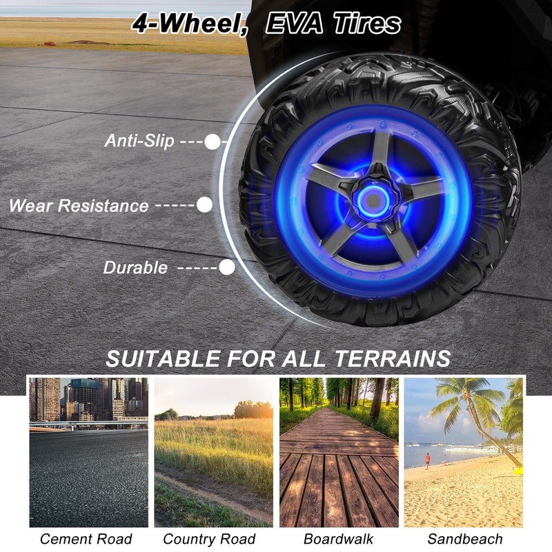 Electric Kids Ride-On 4WD/2WD UTV Truck with 24V Power, Bluetooth, and Music Features Magic Cars 6