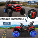Kids Electric Ride-On UTV Truck 24V with 4WD/2WD and Remote Control Power Wheels Magic Cars 1