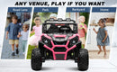 Kids Electric Ride-On UTV Truck with 24V Power, 4WD/2WD and Remote Control Magic Cars 13