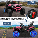 Kids Electric Ride-On UTV Truck with 24V Power, 4WD/2WD and Remote Control Magic Cars 1