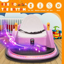12V Kids Ride-On Bumper Car with Remote Control, 360° Spin and Flashing Lights for Toddlers Magic Cars 3