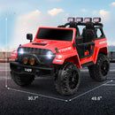 Kids 12V Electric Ride-On Jeep Truck with Remote Control and Powerful Battery Magic Cars 13