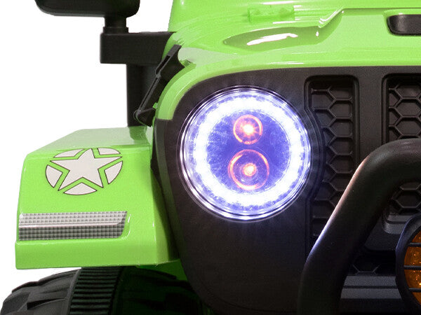 Kids 12V Electric Ride-On Jeep Truck with Remote Control and Powerful Battery Magic Cars 8