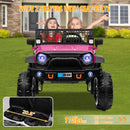 12V Electric Kids Ride-On Truck with Remote Control and 2 Seats Magic Cars 4