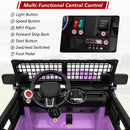 Kids 24V Electric Ride-On Truck with 2WD/4WD Switch and Dual Seats Magic Cars 2