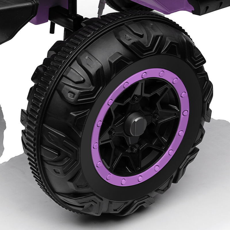 Kids 24V Electric Ride-On Truck with 2WD/4WD Switch and Dual Seats Magic Cars 8