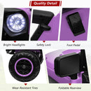 24V Electric Kids Ride-On Car with 2 Seats and 4WD/2WD Switch - Purple Magic Cars 5