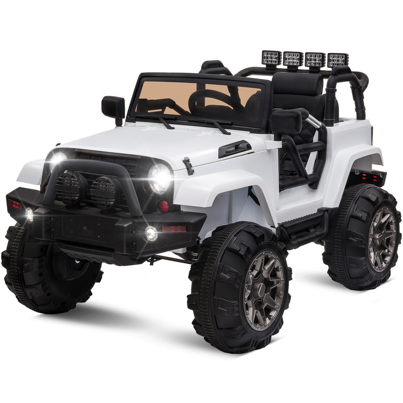 12V Kids Ride-On Jeep Truck Car with Remote Control and 3 Speed Settings Magic Cars Variant 0