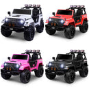12V Electric Ride-On Jeep Truck for Kids, 2-Seater with 3 Speeds and Remote Control Magic Cars 12