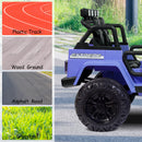 12V Electric Ride-On Jeep Truck for Kids, 2-Seater with 3 Speeds and Remote Control Magic Cars 18