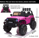12V Electric Ride-On Kids Pickup Truck with 3-Speed Remote Control Magic Cars 9