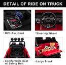 12V Electric Ride-On Kids Pickup Truck with 3 Speeds and Remote Control - Red Magic Cars 3