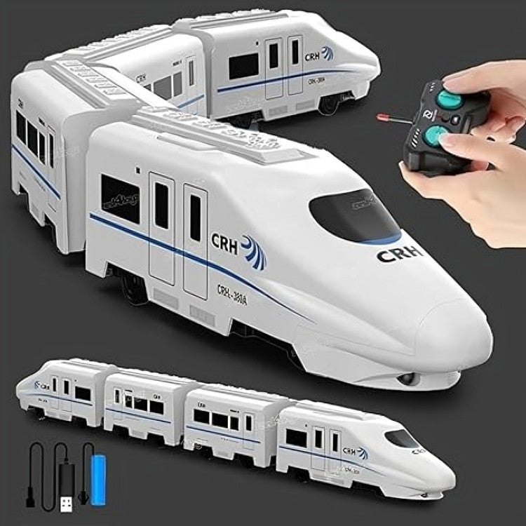 4 Toyz Kids Express Train with Remote Control, Lights, Sounds, and Rechargeable Battery Magic Cars Variant 0