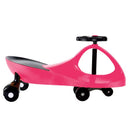 Zig Zag Wiggle Kids Ride-On Car Battery-Free Hot Pink for Girls 3 Years and Up Magic Cars 3