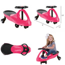 Zig Zag Wiggle Kids Ride-On Car Battery-Free Hot Pink for Girls 3 Years and Up Magic Cars Variant 0