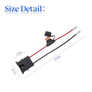 Zipelo Automotive Wire Harness Connector Compatible with Power Wheels Secure Fit Magic Cars 1