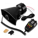 Tech 5-Tone Sound Car Siren with Mic and PA Speaker System for Emergency Vehicles Magic Cars 0
