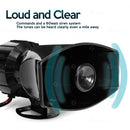 Tech 5-Tone Sound Car Siren with Mic and PA Speaker System for Emergency Vehicles Magic Cars 3