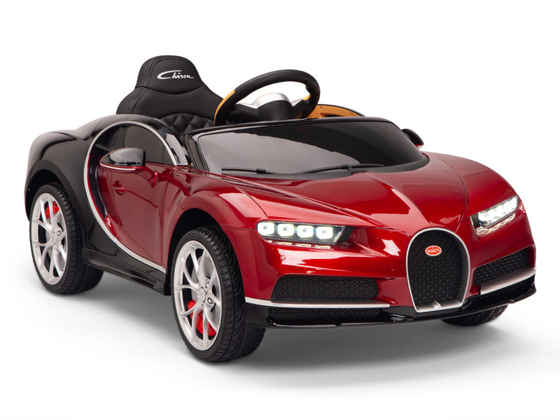 Bugatti Battery Powered RC Ride On Car W/Magic Cars® Wireless Parental Control