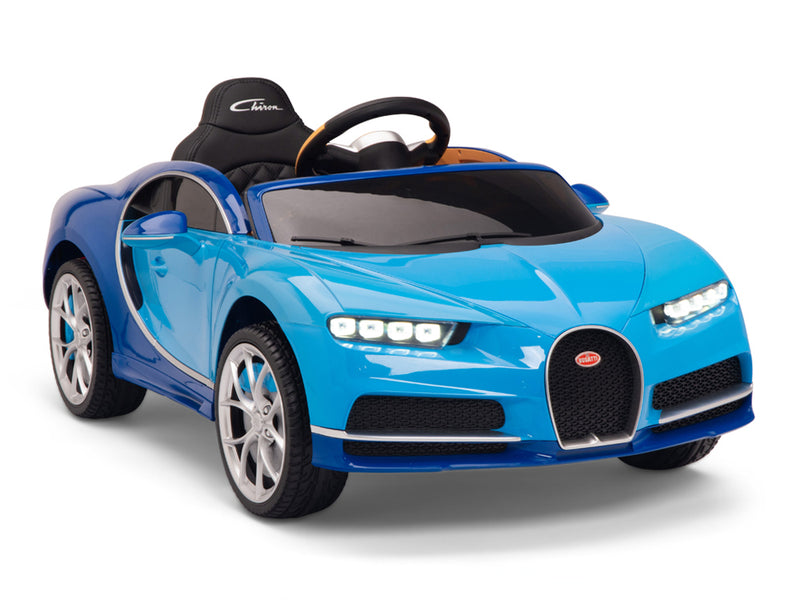 Bugatti Battery Powered RC Ride On Car W/Magic Cars® Wireless Parental Control