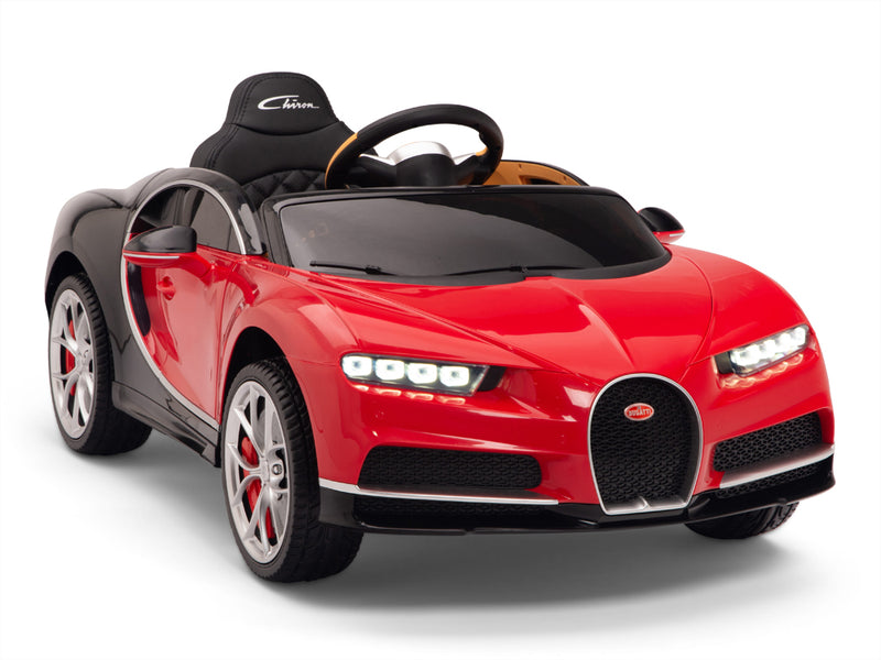 Bugatti Battery Powered RC Ride On Car W/Magic Cars® Wireless Parental Control