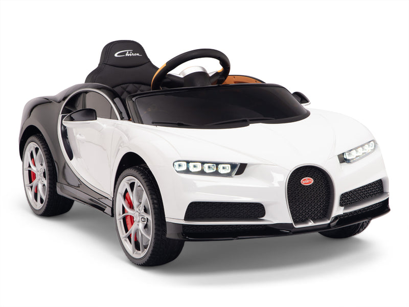 Bugatti Battery Powered RC Ride On Car W/Magic Cars® Wireless Parental Control