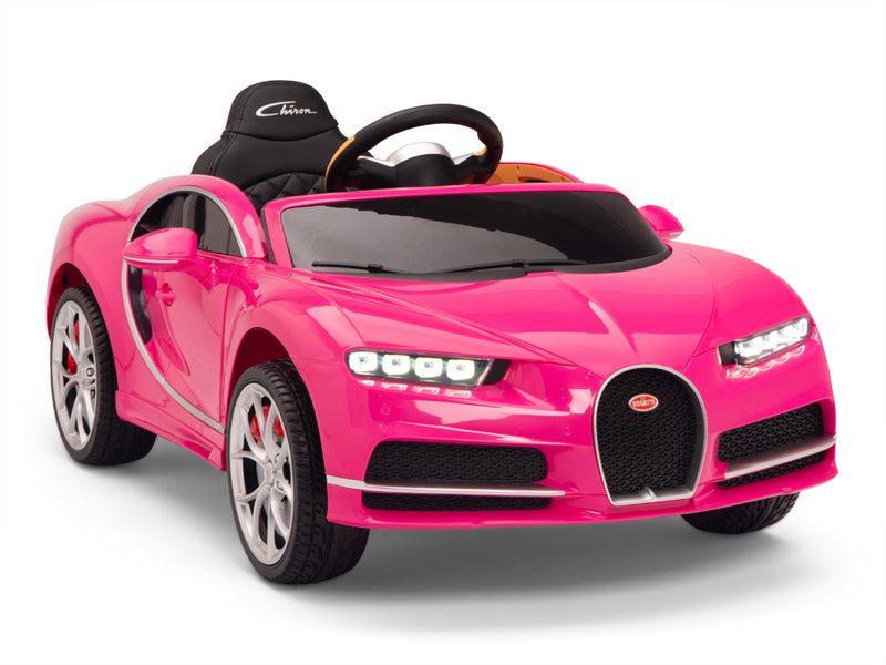 Bugatti Battery Powered RC Ride On Car W/Magic Cars® Wireless Parental Control