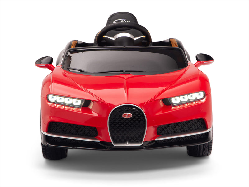 Bugatti Battery Powered RC Ride On Car W/Magic Cars® Wireless Parental Control