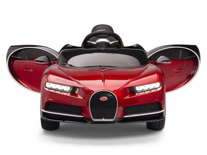 Bugatti Battery Powered RC Ride On Car W/Magic Cars® Wireless Parental Control