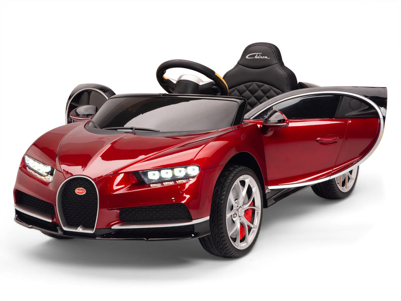 Bugatti Battery Powered RC Ride On Car W/Magic Cars® Wireless Parental Control