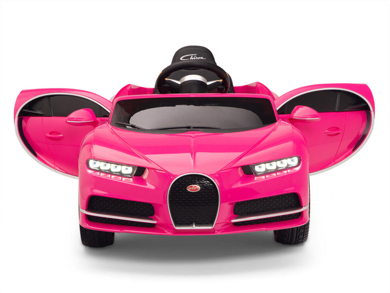 Bugatti Battery Powered RC Ride On Car W/Magic Cars® Wireless Parental Control