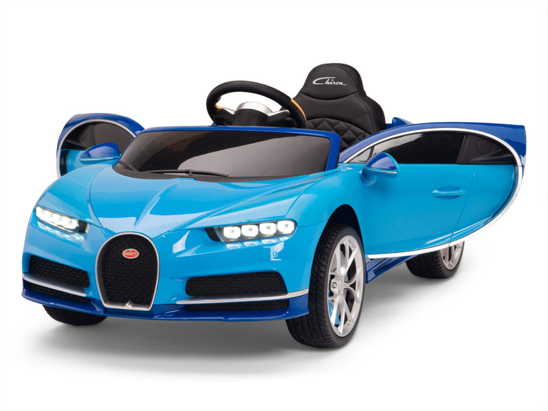 Bugatti Battery Powered RC Ride On Car W/Magic Cars® Wireless Parental Control