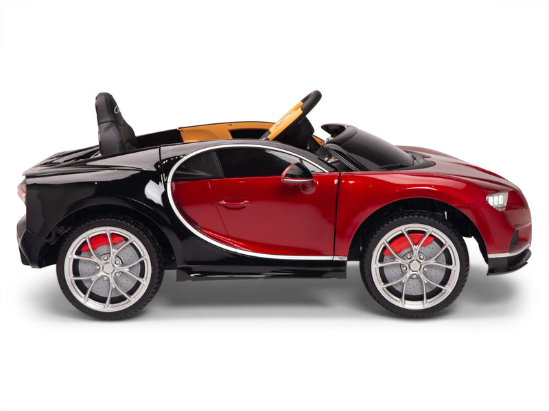 Bugatti Battery Powered RC Ride On Car W/Magic Cars® Wireless Parental Control