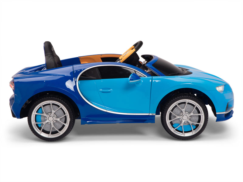 Bugatti Battery Powered RC Ride On Car W/Magic Cars® Wireless Parental Control