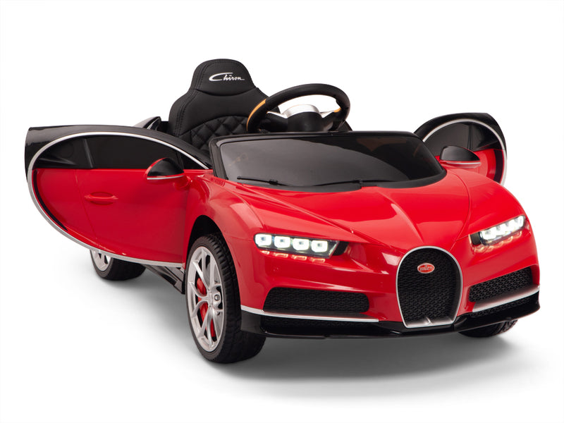 Bugatti Battery Powered RC Ride On Car W/Magic Cars® Wireless Parental Control