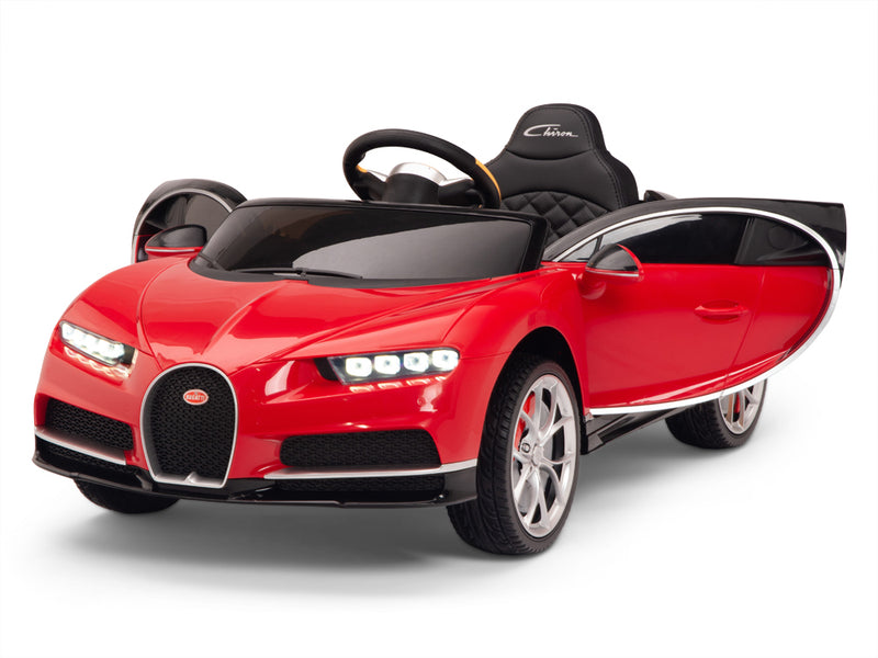 Bugatti Battery Powered RC Ride On Car W/Magic Cars® Wireless Parental Control