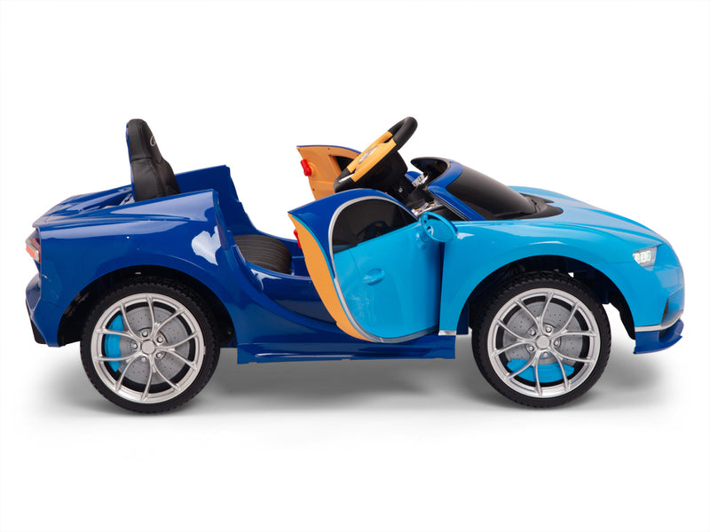 Bugatti Battery Powered RC Ride On Car W/Magic Cars® Wireless Parental Control