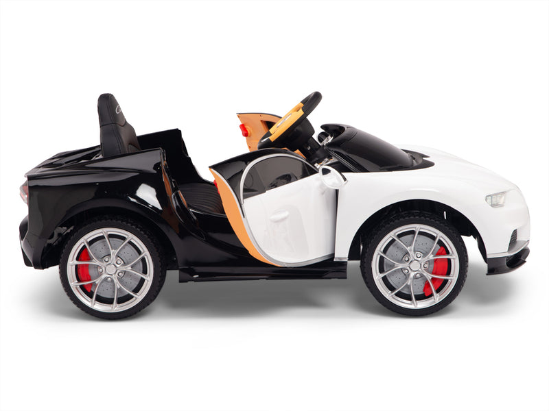 Bugatti Battery Powered RC Ride On Car W/Magic Cars® Wireless Parental Control